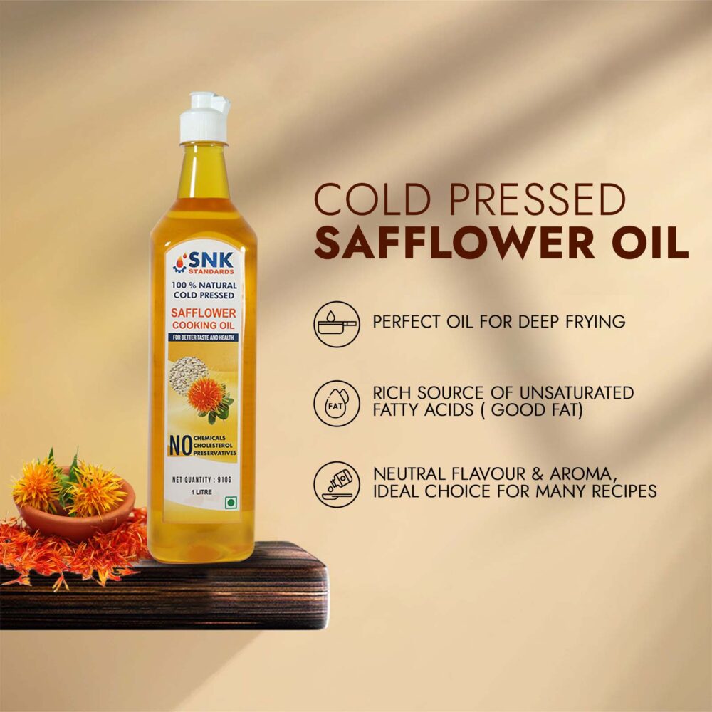 Pure Cold Pressed Safflower oil