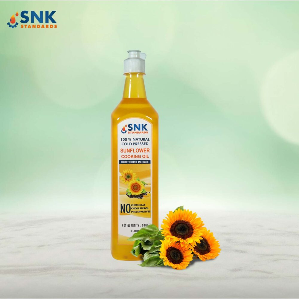 Pure Cold Pressed Sunflower Oil