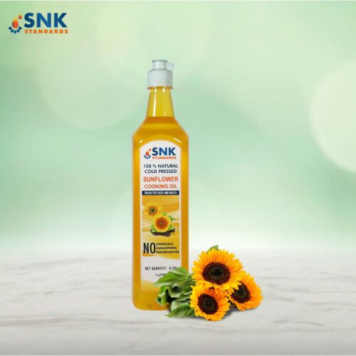 Pure Cold Pressed Sunflower Oil