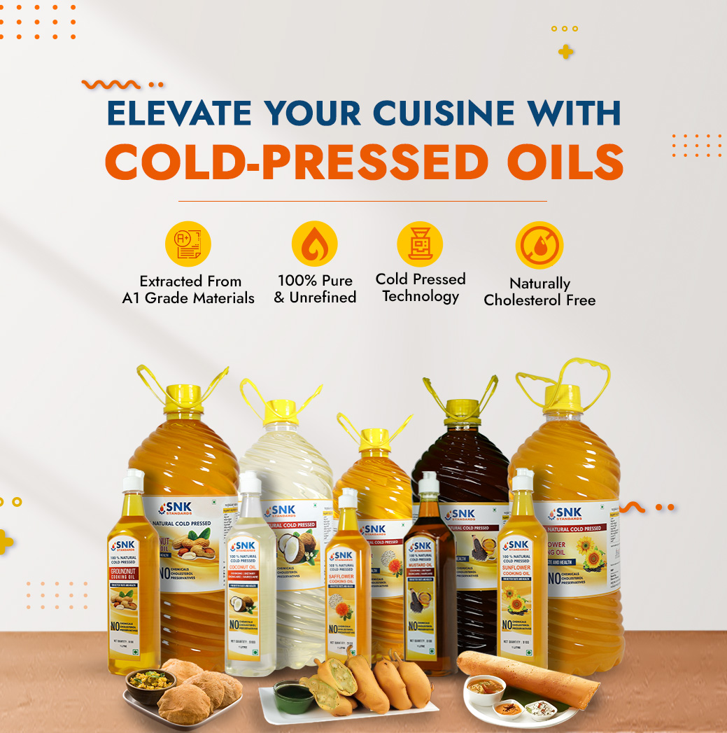 Cold Pressed Oil Banner